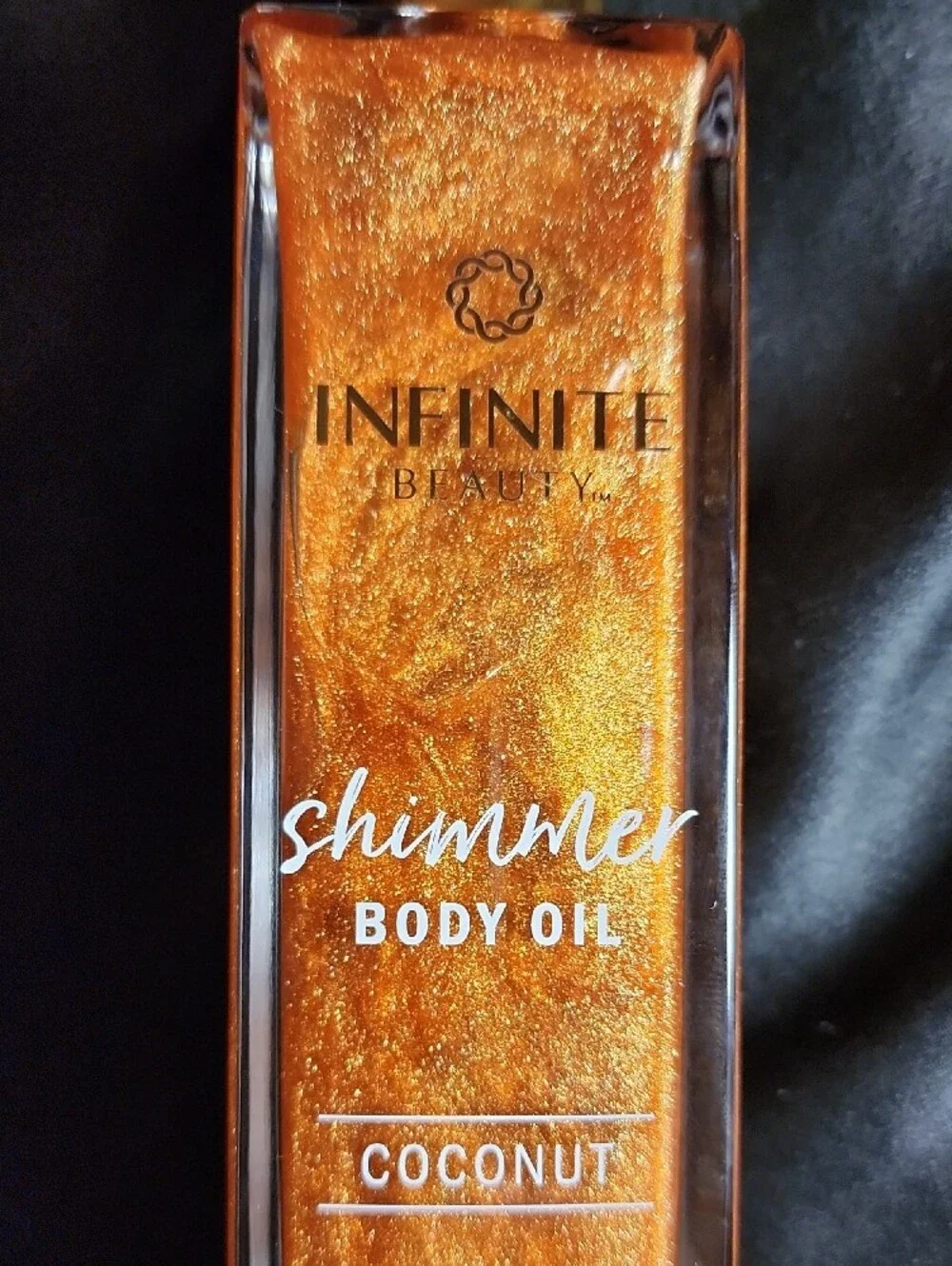 Coconut Shimmer Body Oil — Radiant Gold